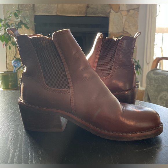 Vintage Leather Boots -Buzzard Project - Picture 3 of 12